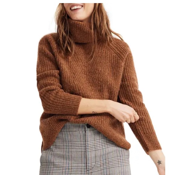 Madewell Mercer Turtleneck Sweater In 